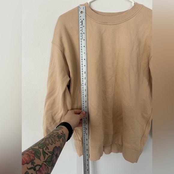 LULULEMON Perfectly Oversized Crew Womens L Sweatshirt - Picture 2 of 7